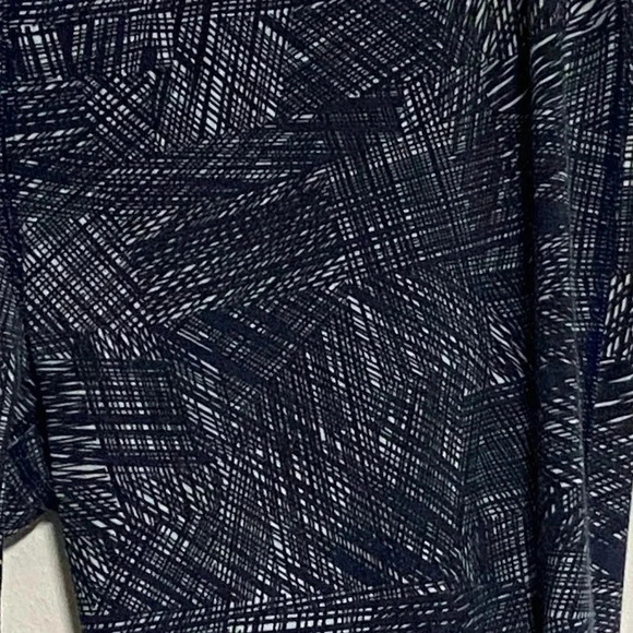 Under Armour Charged Leggings Blue SpellOut Women's (L ) Running Yoga Athleisure - Picture 9 of 14